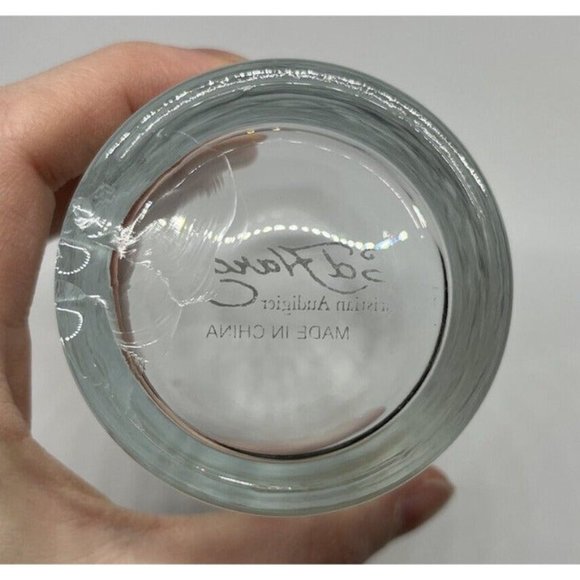 Ed Hardy Glass Cup Lightning Bolt Skull Japan Christian Audigier Flower Baller - Picture 9 of 12